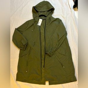 Green Rain Jacket
